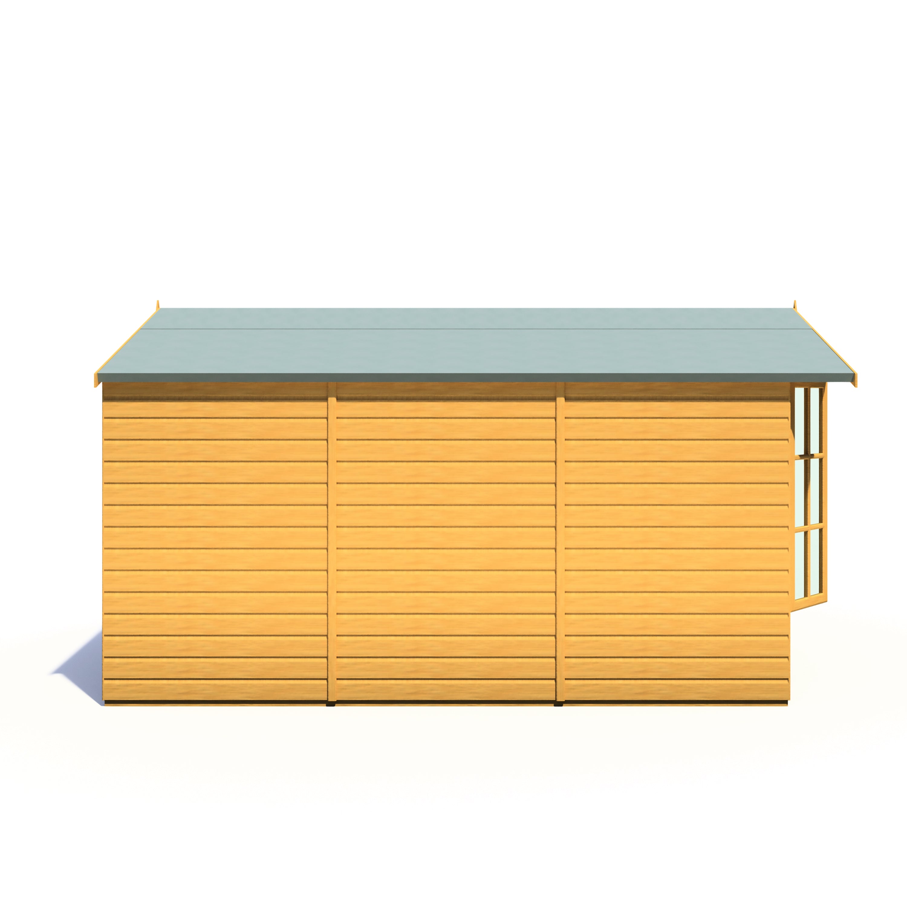 Shire Delmora 8x12 Summerhouse Interlock Cladding - Best Shed