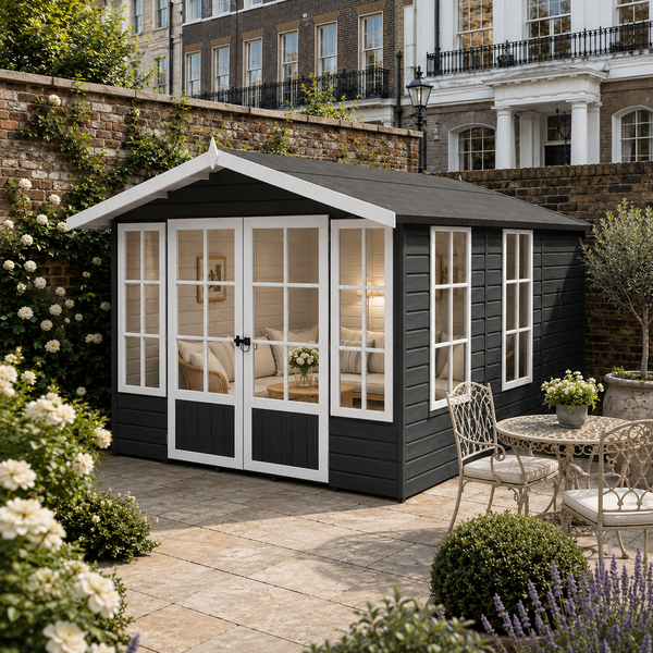 Shire Delmora 8x12 Summerhouse Interlock Cladding