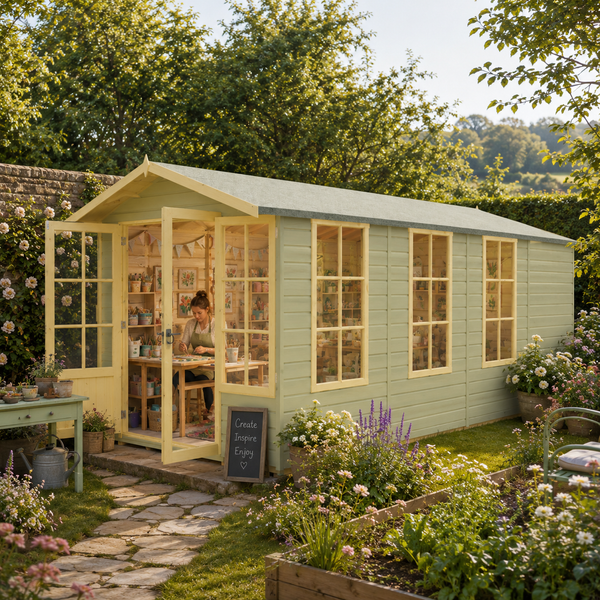 Shire Delmora 8x16 Summerhouse