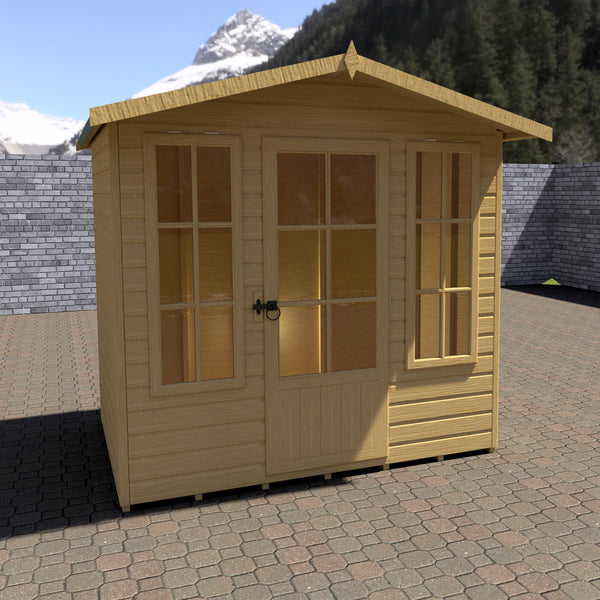 Elton 7x5 Summerhouse 12mm Shiplap