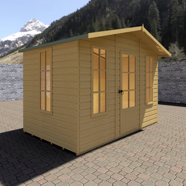 Elton 10x6 Summerhouse 12mm Shiplap cladding