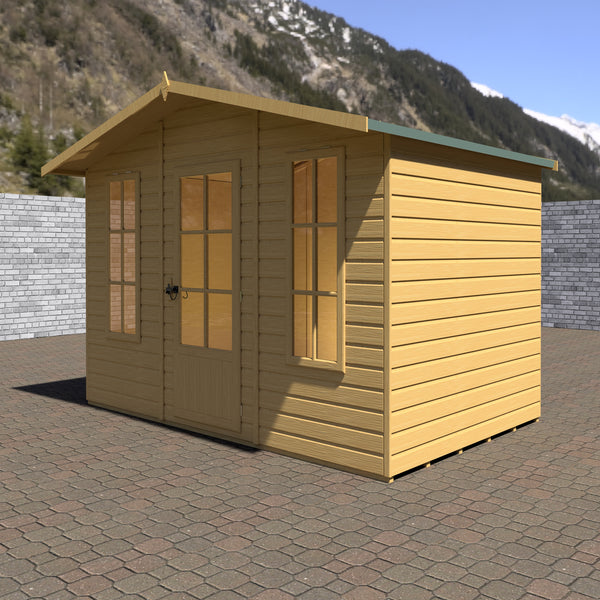 Elton 10x6 Summerhouse 12mm Shiplap cladding