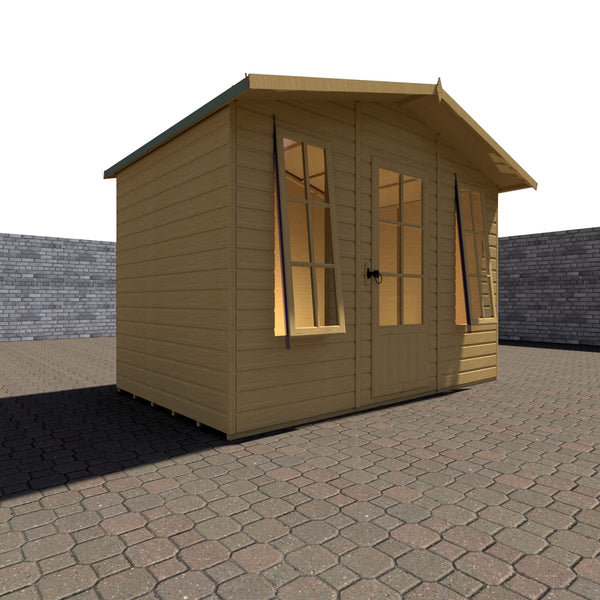 Elton 10x6 Summerhouse 12mm Shiplap cladding