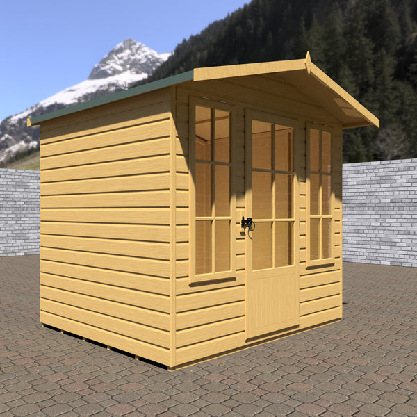 Elton 7x6 Summerhouse 12mm Shiplap