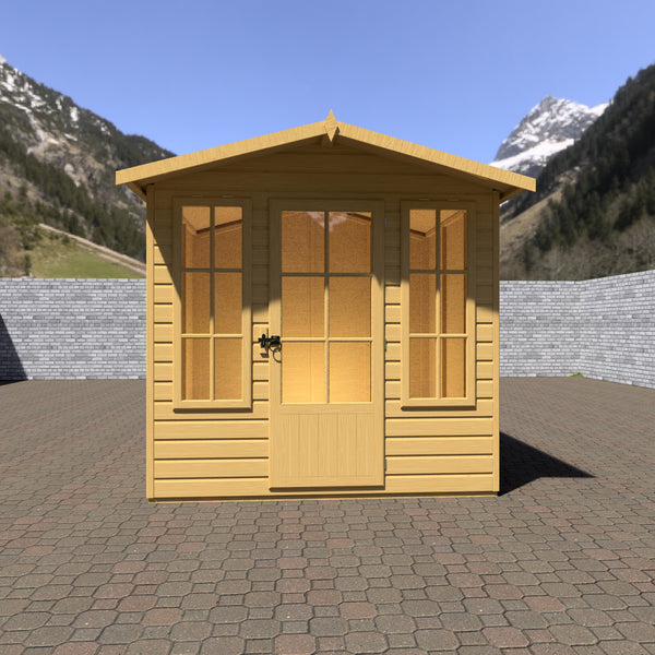 Elton 7x6 Summerhouse 12mm Shiplap