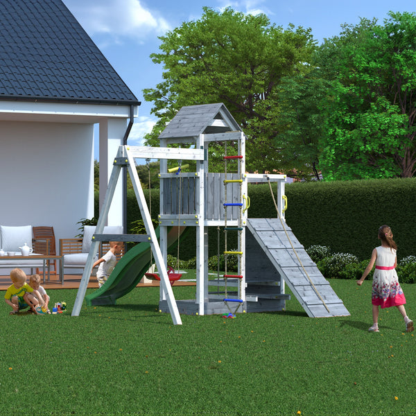 Climbing frame Activer Grey & White - Best Shed