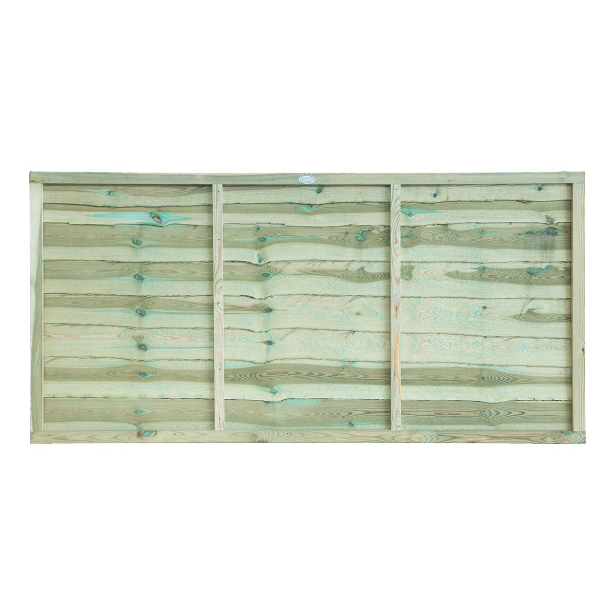 Superior Lap Fence Panel by Grange 0.9m Pressure Treated Green - Best Shed