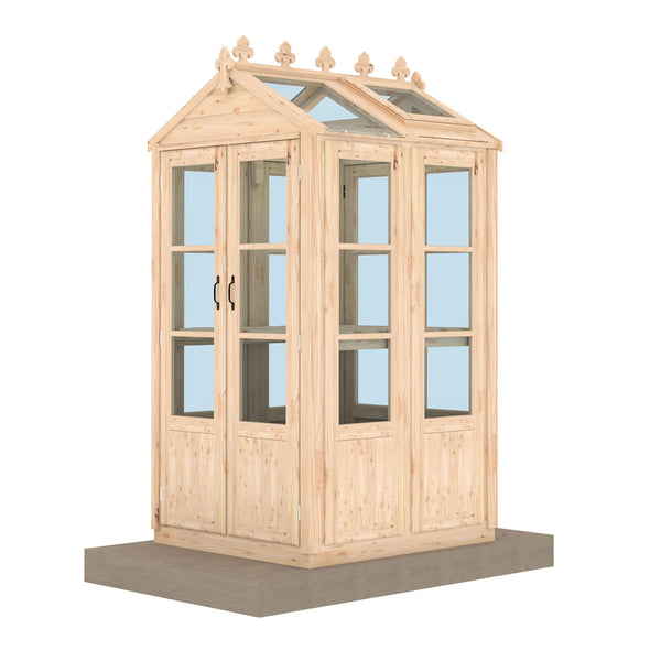 Shire Hemsby 4x4 Greenhouse with Multi door access