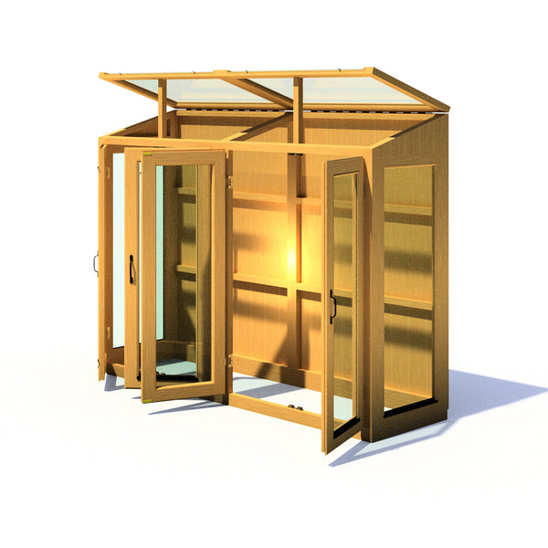 Shire Heydon 7x2 Greenhouse - Best Shed