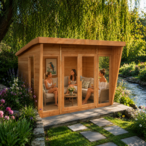 10x8 Shire highclere 10x8 Summerhouse