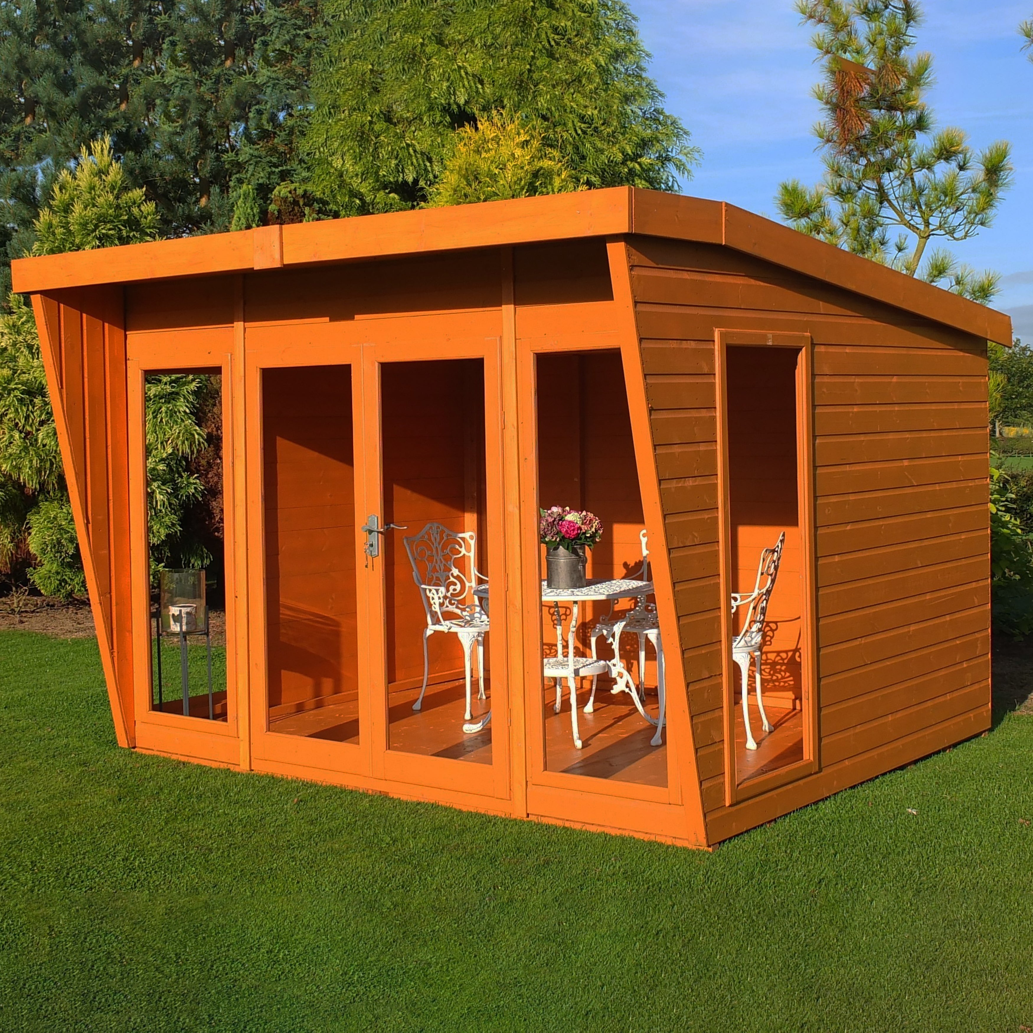 10x8 Shire highclere 10x8 Summerhouse - Best Shed
