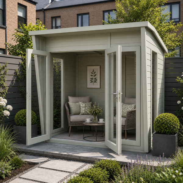 8x6 Shire highclere Summerhouse