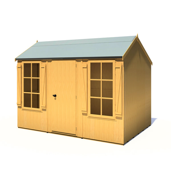 Shire Holt Apex Garden Shed Shiplap 10x7 - Best Shed