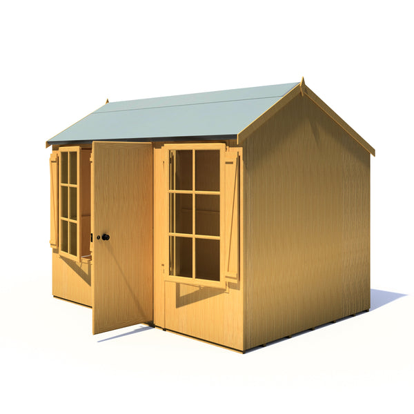 Shire Holt Apex Garden Shed Shiplap 10x7 - Best Shed