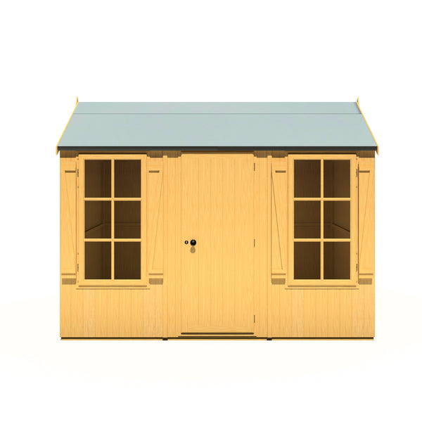 Shire Holt Apex Garden Shed Shiplap 10x7 - Best Shed