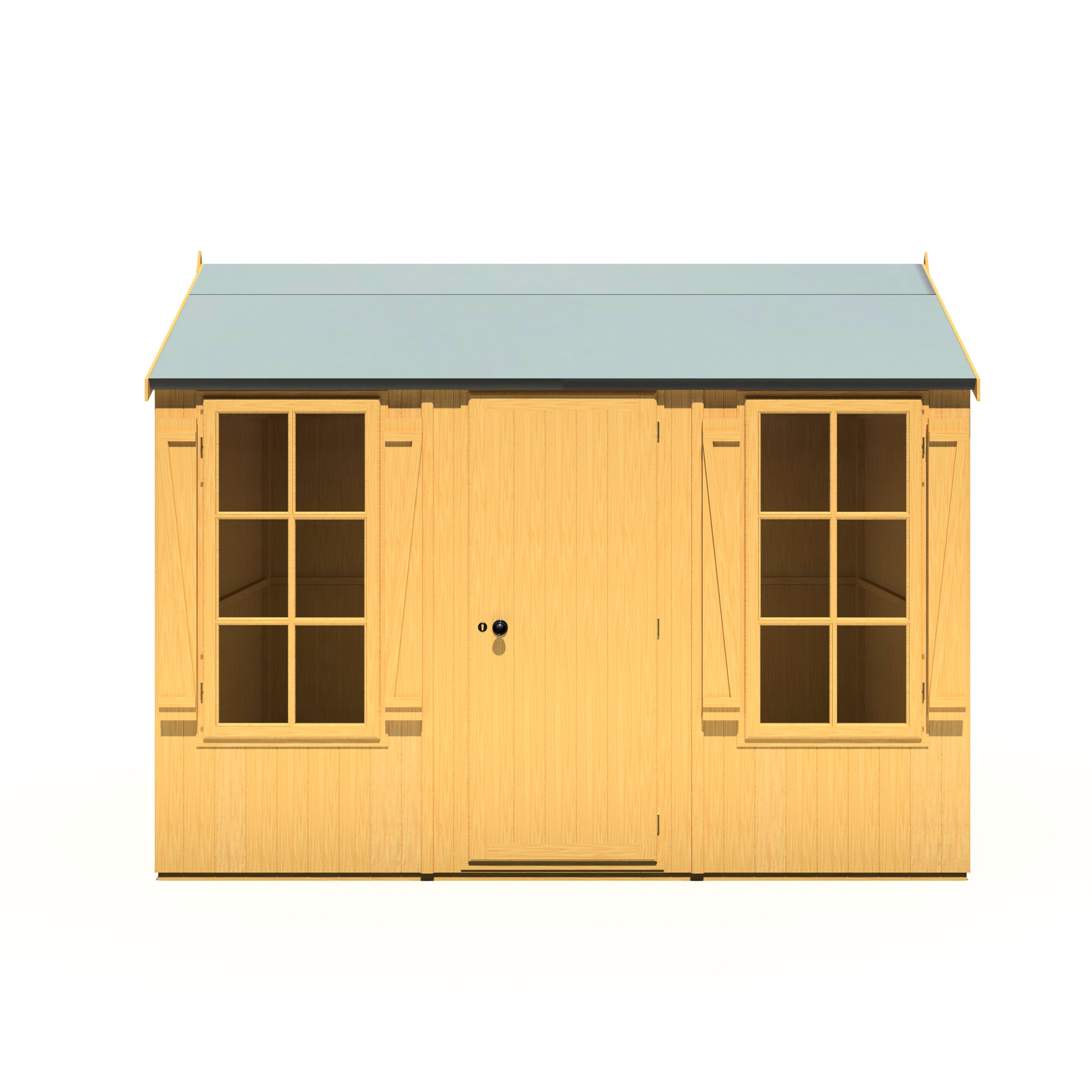 Shire Holt Apex Garden Shed Shiplap 10x7 - Best Shed