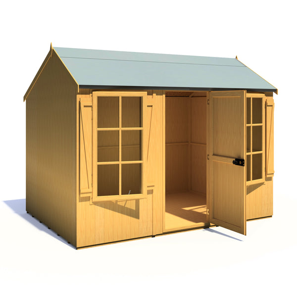 Shire Holt Apex Garden Shed Shiplap 10x7 - Best Shed