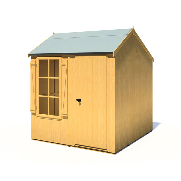 Shire Holt Apex Garden Shed Shiplap 7x7 - Best Shed