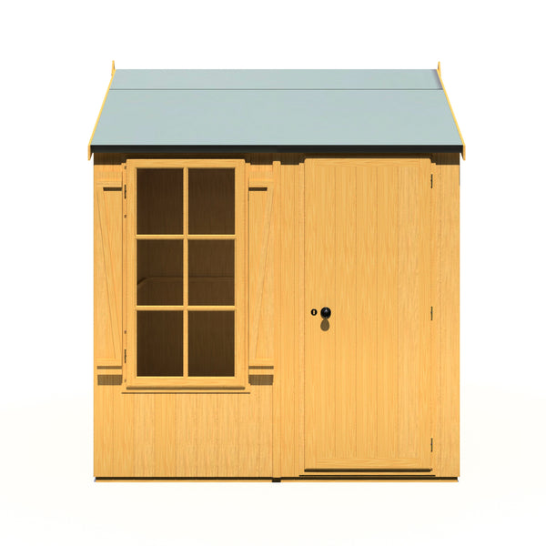 Shire Holt Apex Garden Shed Shiplap 7x7 - Best Shed
