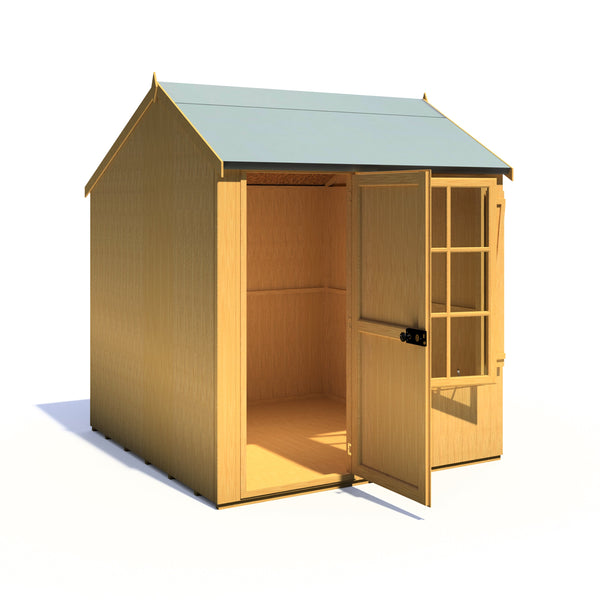 Shire Holt Apex Garden Shed Shiplap 7x7 - Best Shed