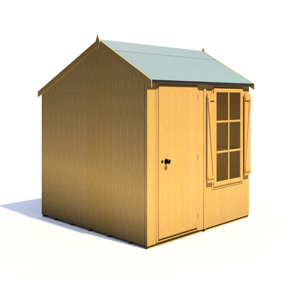 Shire Holt Apex Garden Shed Shiplap 7x7 - Best Shed