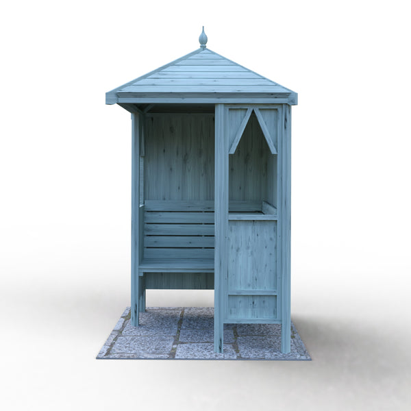 Shire Honeysuckle Corner Arbour 1.4x1.4m - Best Shed