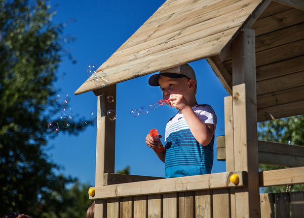 Shire Adventure Peaks Fortress  1  (Carol 1) Childrens Play Tower - Best Shed