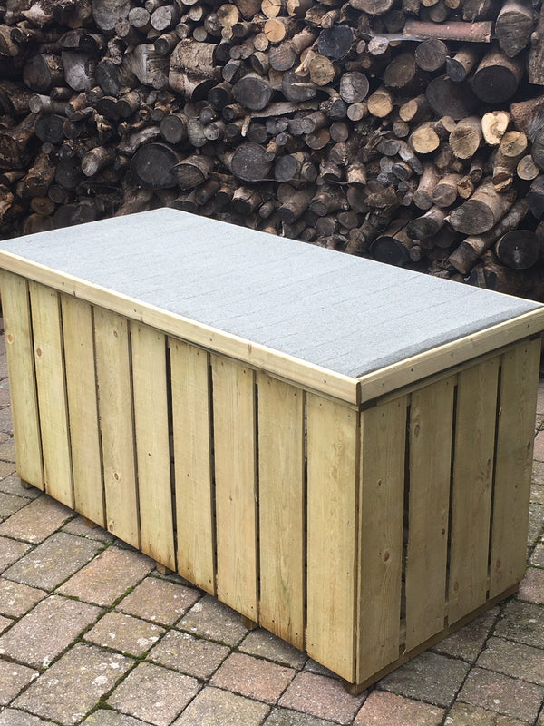 Shire Log Box Planed Timbers Pressure Treated 1270Wx560D - Best Shed