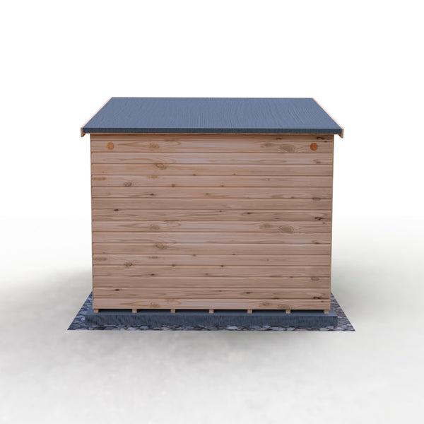 8x8 Iceni Potting Shed Style A single door 12mm Shiplap