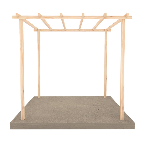 Ivy Pergola Kit 8x8 - Best Shed