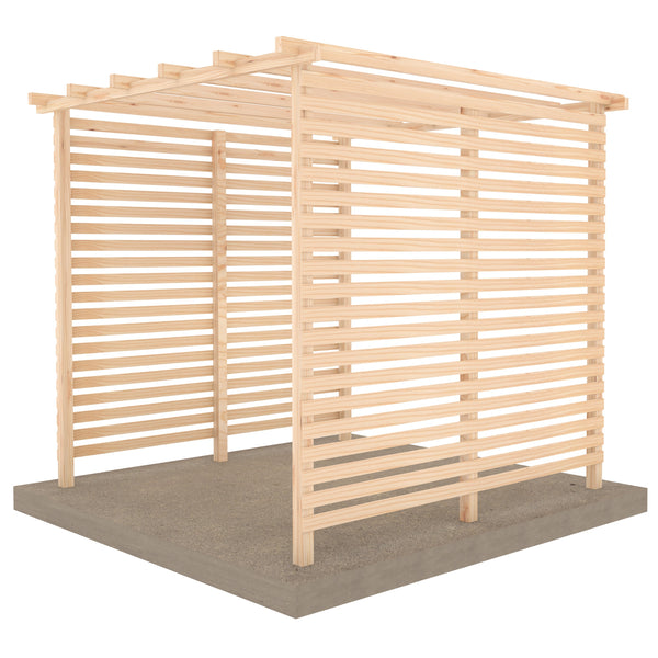 Ivy Pergola Kit 8x8 & Sides - Best Shed