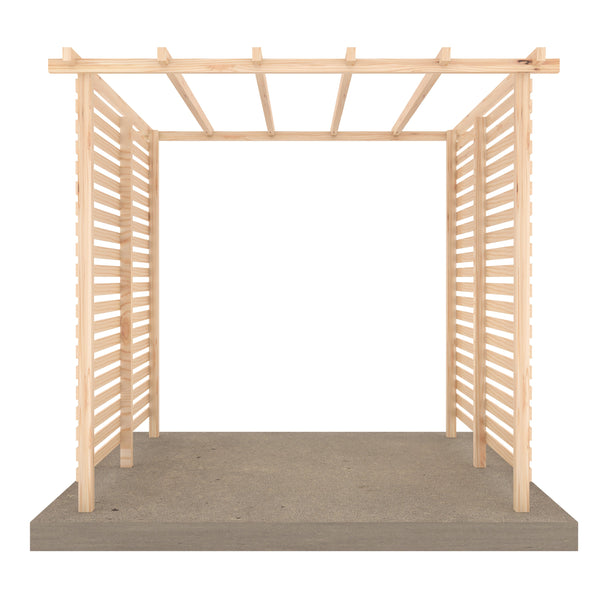 Ivy Pergola Kit 8x8 & Sides - Best Shed