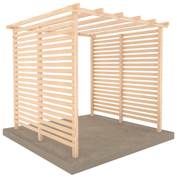 Ivy Pergola Kit 8x8 & Sides - Best Shed