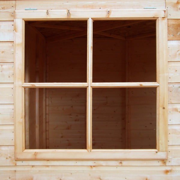 Shire Jersey 7x13 12mm interlock Clad wooden Shed - Best Shed