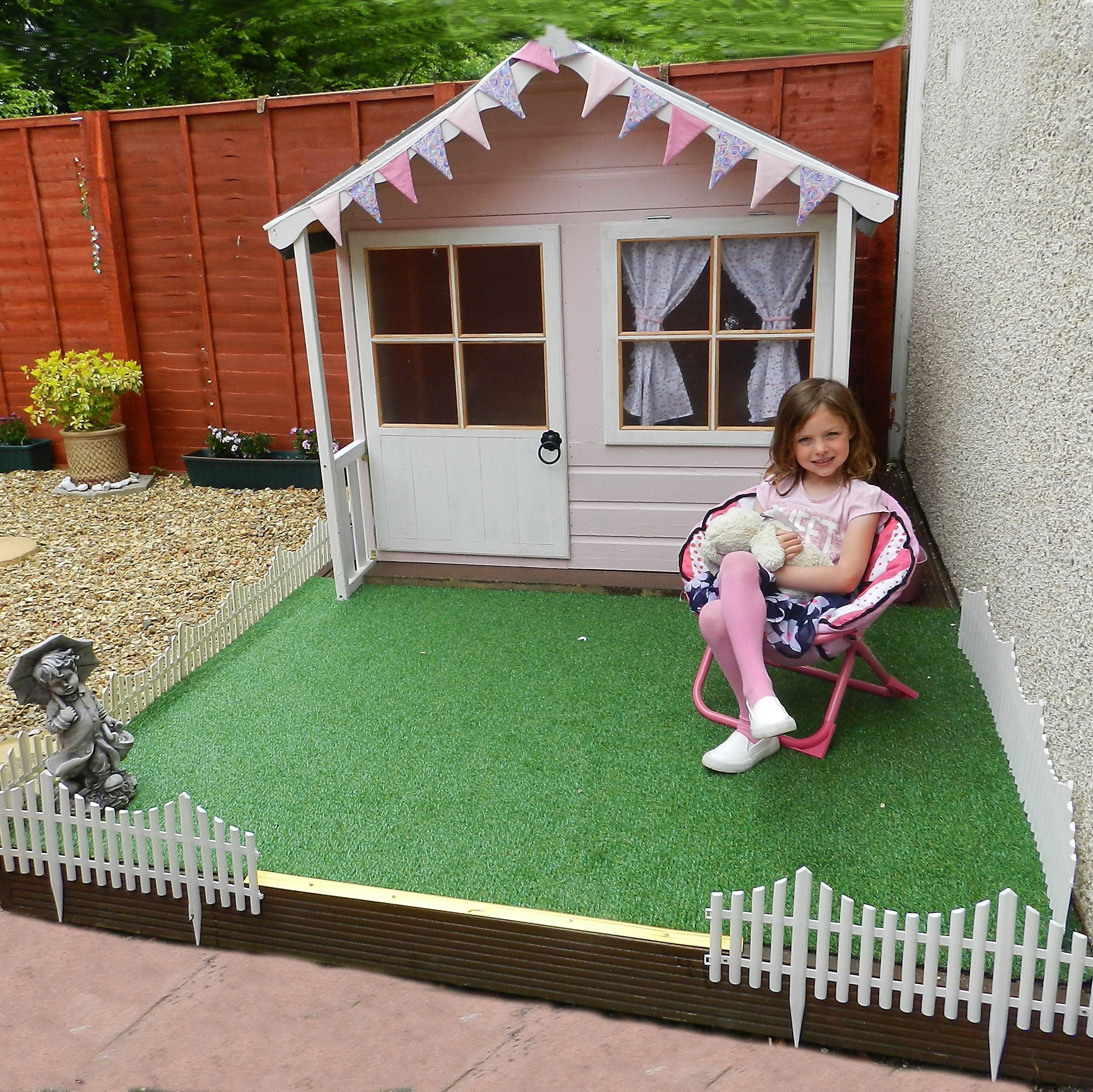 Shire 5x4 Kitty Childrens Playhouse with 12mm Shiplap cladding - Best Shed