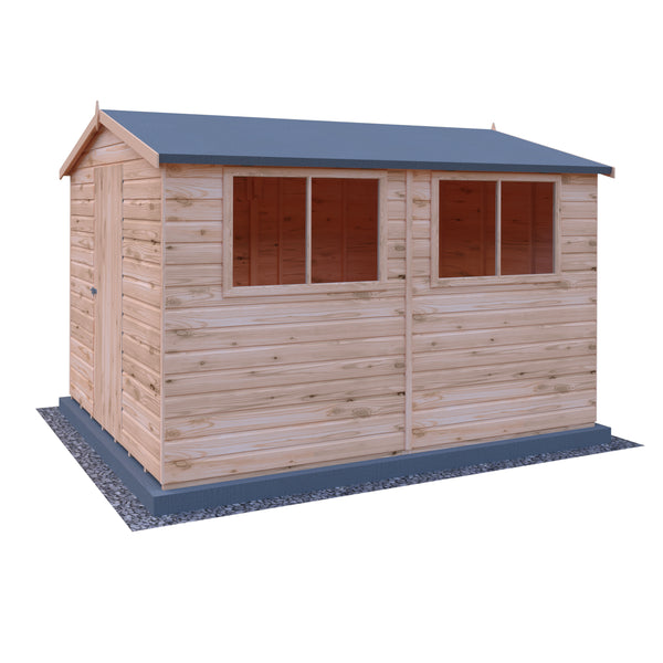 Lewis 10x8 Garden Shed 12mm Shiplap T&G