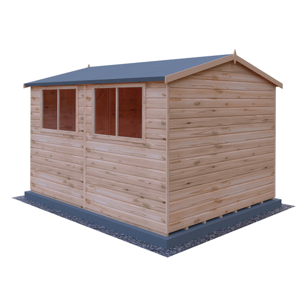 Lewis 10x8 Garden Shed 12mm Shiplap T&G