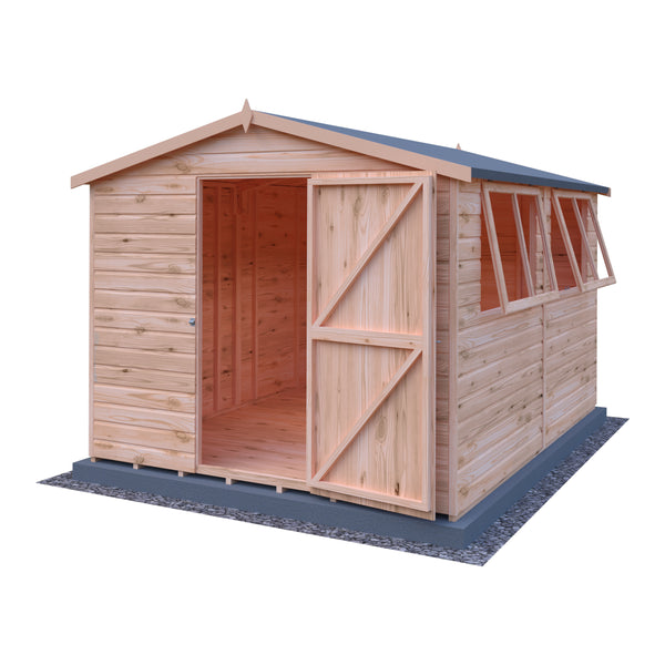 Lewis 10x8 Garden Shed 12mm Shiplap T&G