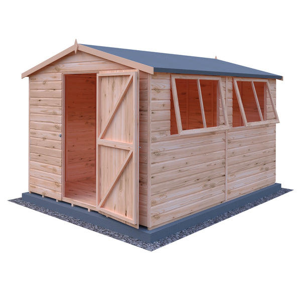 Lewis 10x8 Garden Shed 12mm Shiplap T&G