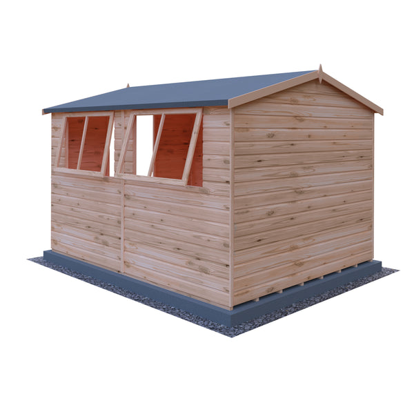 Lewis 10x8 Garden Shed 12mm Shiplap T&G