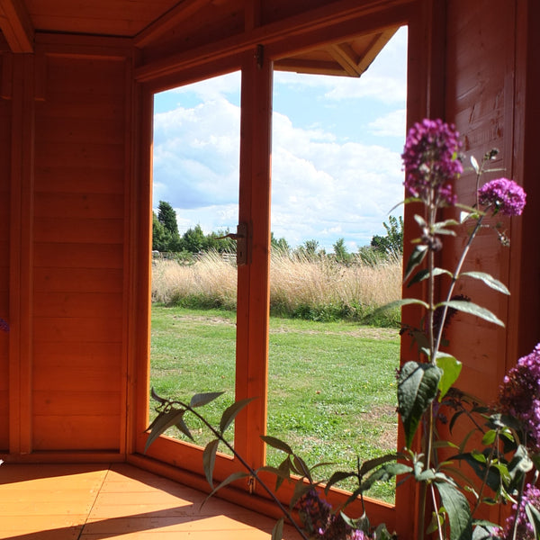 Larkspur 10x10 Corner Summerhouse 12mm Shiplap