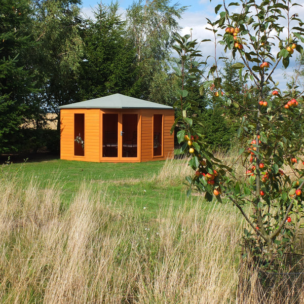 Larkspur 10x10 Corner Summerhouse 12mm Shiplap