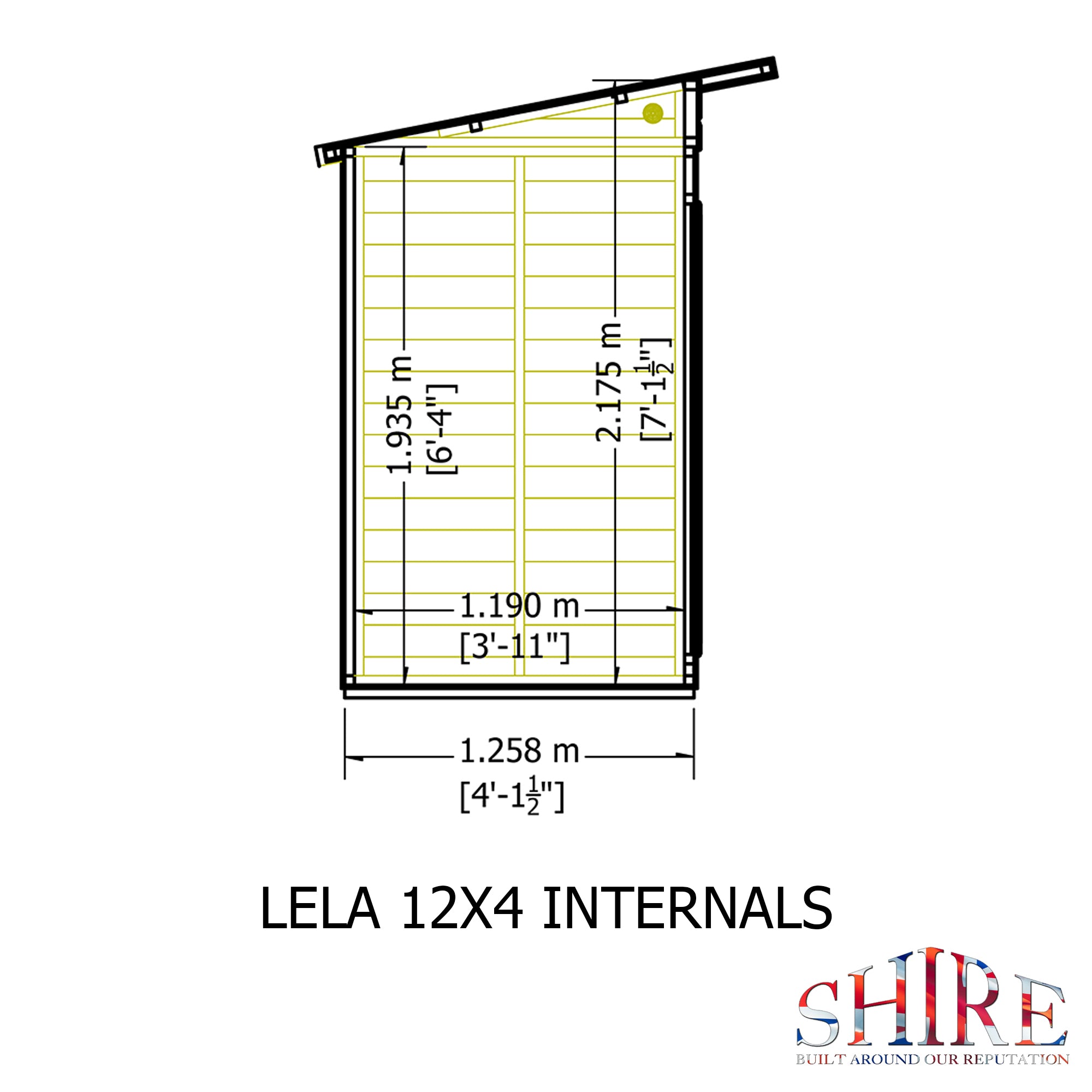 Shire Lela 12x4 Summerhouse - Best Shed