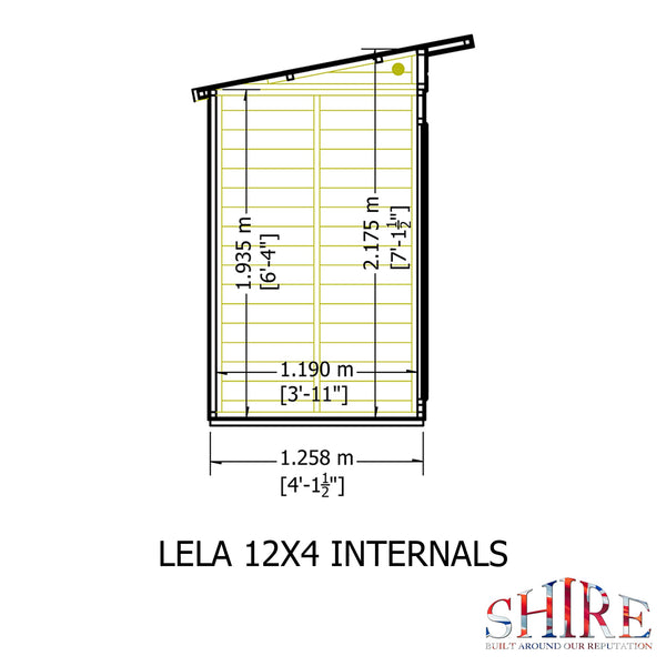 Shire Lela 12x4 Summerhouse - Best Shed