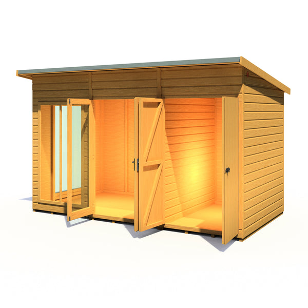 Shire Lela 12x6 Summerhouse - Best Shed