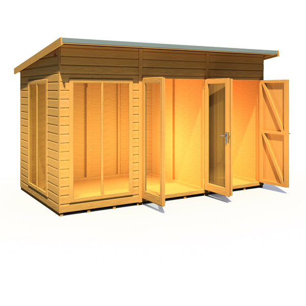 Shire Lela 12x6 Summerhouse - Best Shed