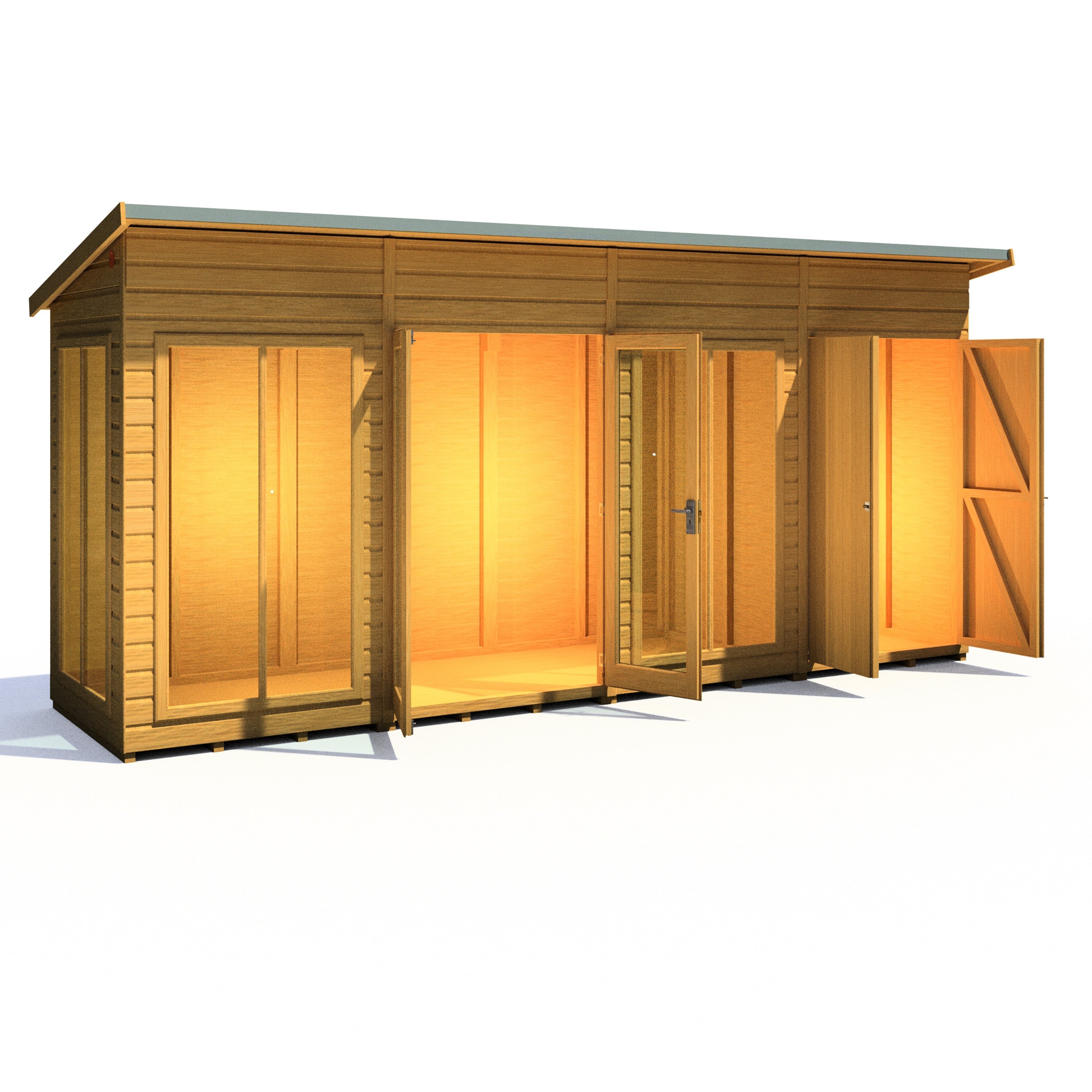 Shire Lela 16x4 Summerhouse - Best Shed