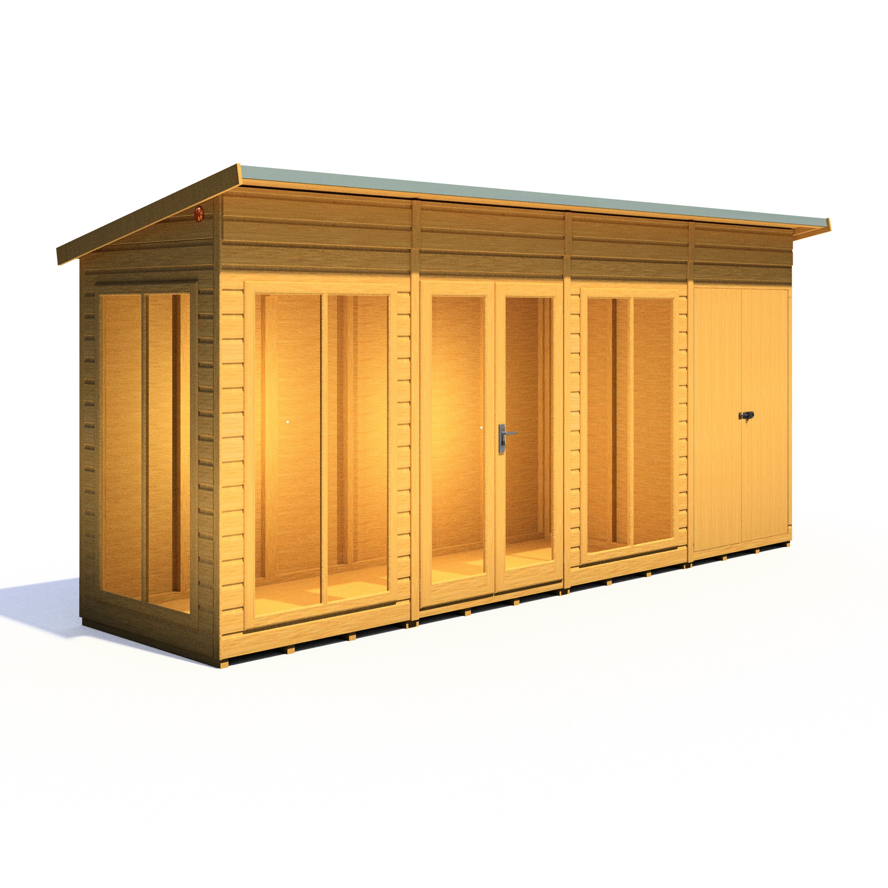 Shire Lela 16x4 Summerhouse - Best Shed