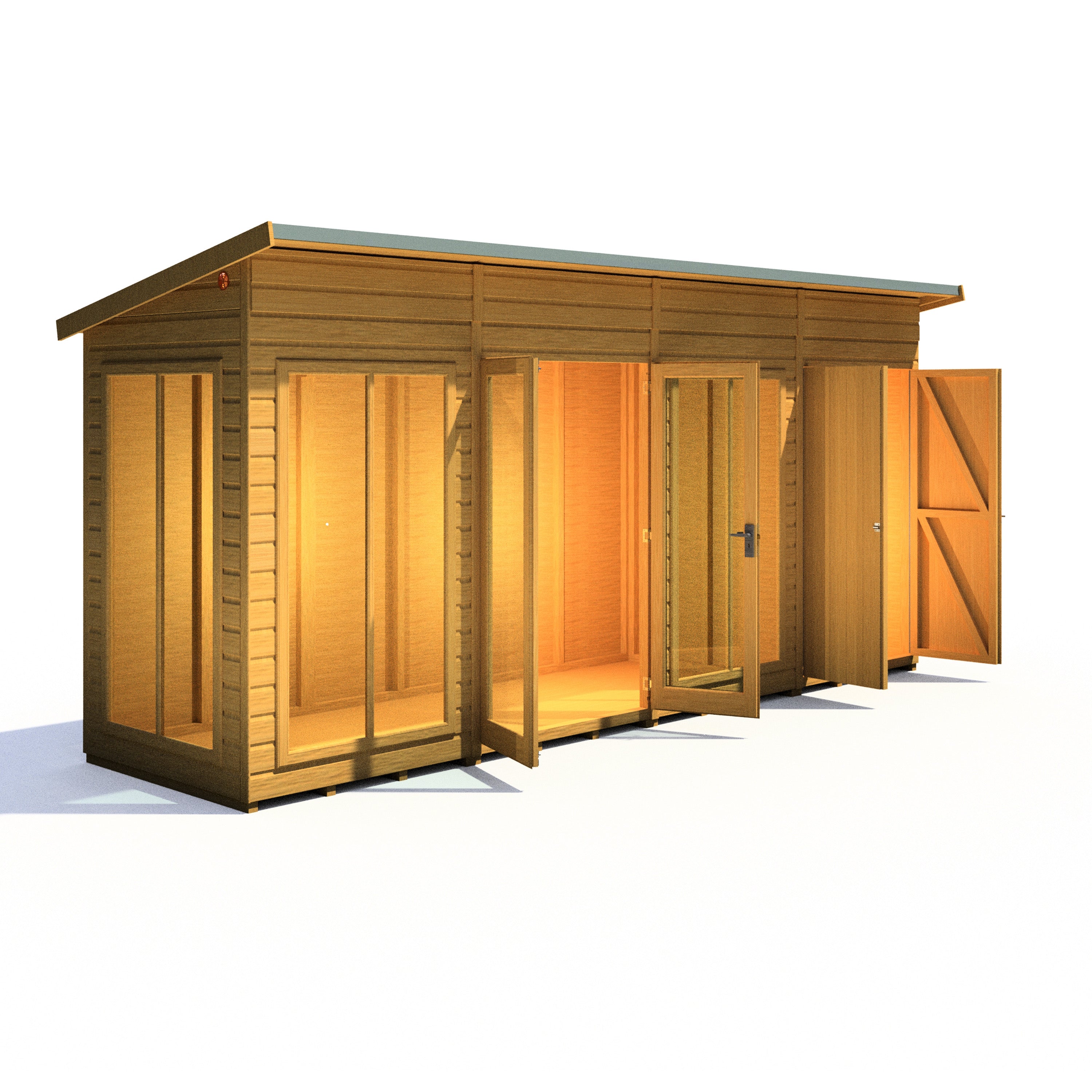 Shire Lela 16x4 Summerhouse - Best Shed