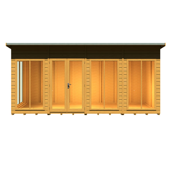 Shire Lela 16x6 Summerhouse - Best Shed